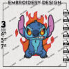 Mad Stitch Embroidery Designs, Lilo & Stitch Embroidery, Disney Embroidery Files, Machine embroidery Files, Digital Download