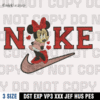 Nike Minnie Mouse Love Embroidery Design,Mickey Embroidery Design ,Machine Embroidery Design File