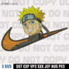 Nike x Naruto Embroidery Design , Naruto Embroidery Design,Machine Embroidery Design File