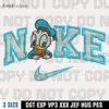 Nike Donald Duck Embroidery Design, Donald Duck Embroidery Design ,Machine Embroidery Design File