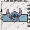Rectangle Stitch Embroidery Designs, Lilo & Stitch Embroidery, Disney Embroidery Files, Machine embroidery Files, Digital Download