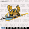 Tony Tony Chopper Samurai Embroidery Design, Anime Embroidery, One Piece , 4 sizes, Instant download