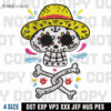 One Piece Skull Rest In One Peace Embroidery Design, One Piece , Halloween And Skull