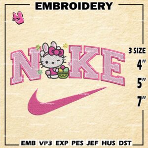 Nik.e Hello Kitty Easter Embroidery Designs, Hello Kitty Machine Embroidery Design ,Embroidery Design,Embroidery Machin