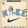 Bluey Nik.e Embroidery Designs, Bluey Family Machine Embroidery Design, Bluey Dog Embroidery Design, Embroidery Machin