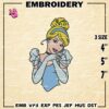Cinderella Embroidery Design files, Princesses Machine Embroidery Designs, Disney Princesses Digital Download Embroidery