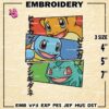 Charizard, Blastoise & Venasaur Embroidery Designs , Pokemon Machine Embroidery Designs, Anime Designs, Digital Download Embroidery