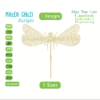 Alexander McQueen Embroidery Designs,1 Designs & 1 Size, Machine Embroidery Designs, Files Instant Download