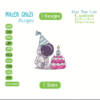 Space Embroidery Designs,1 Designs & 1 Size, Machine Embroidery Designs, Files Instant Download