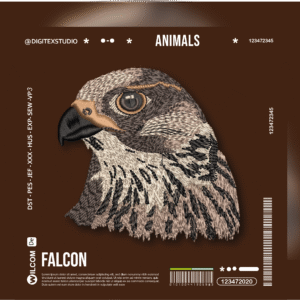 Falcon Arabia,Embroidery Design,Files Instant Download