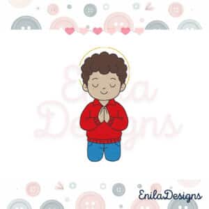 Embroidery Design Saint Carlo Acutis,Embroidery File ,Design Instant Download