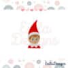 Christmas Elf Face,Embroidery Design,Files Instant Download