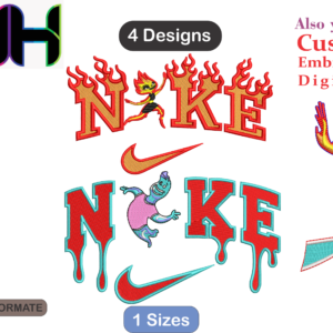 Nike Elementa Embroidery Designs ,Machine Embroidery Designs,Files Instant Download
