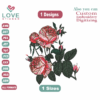 Daisy Embroidery Border Embroidery Designs,Machine Embroidery Designs, Files Instant Download